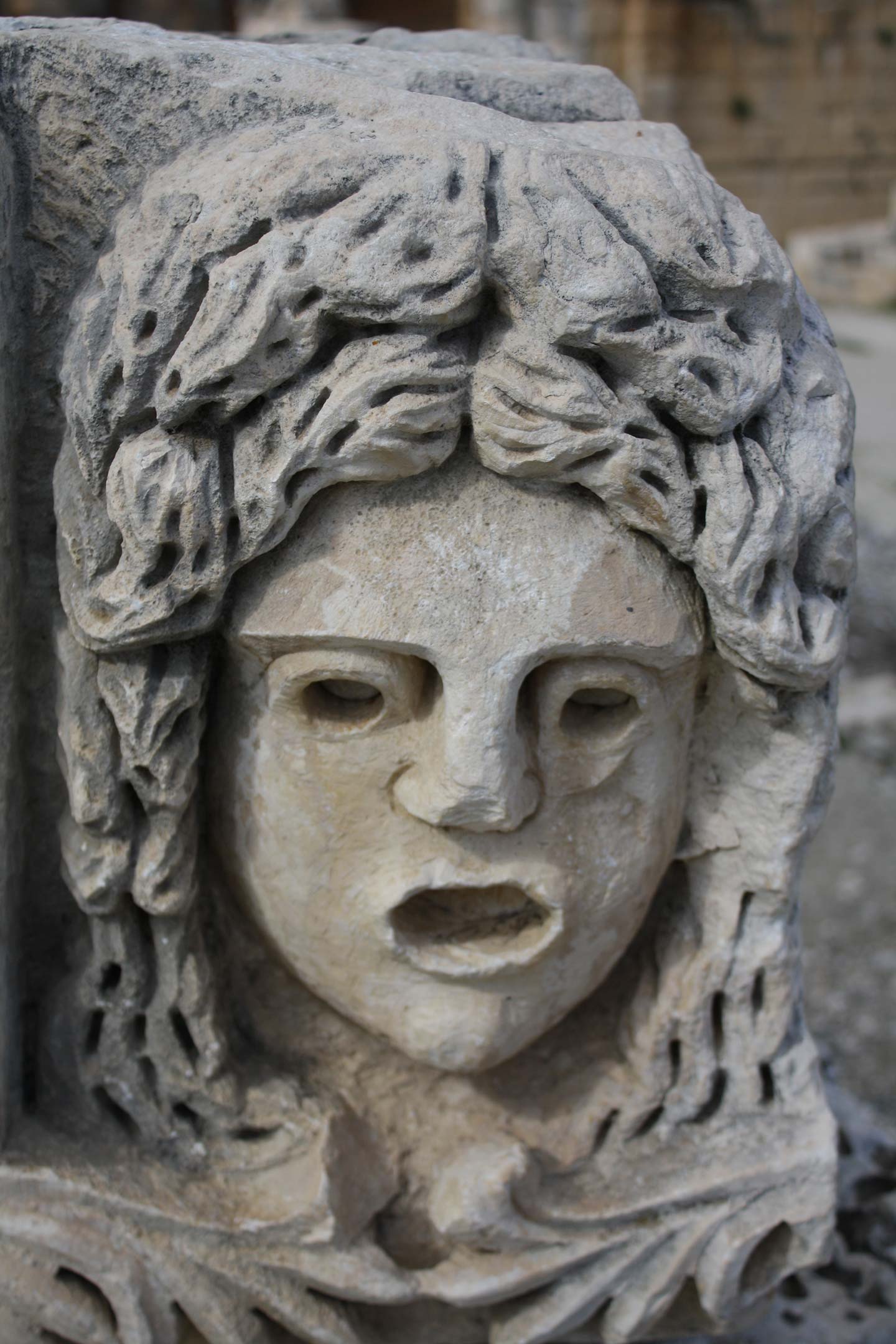 Medusa Carving